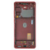 Дисплей для Samsung G781 Galaxy S20 FE (5G) з тачскріном в рамці (Red) (Original)