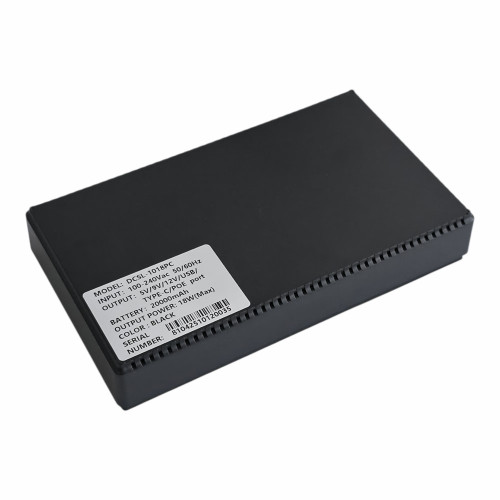 Бесперебойный блок питания Mini DC UPS DCSL1018PC 18W (20000 mAh) (Black)