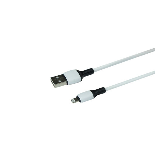 Кабель Borofone BX84 USB-A – Lightning (1 м · 12W · 2.4A) (White)