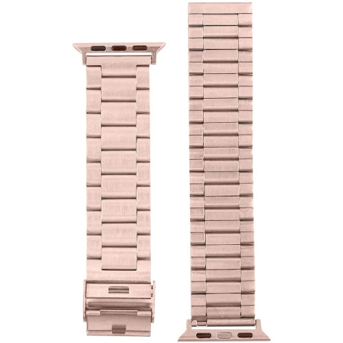 Ремешок для Apple Watch 42/44/45/49 мм Steel Elegance (Rose Gold)