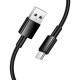 Кабель Hoco X119 USB-A – Type-C (1 м · 15W · 3A) (Black)