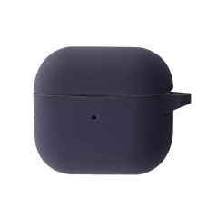 Чехол для AirPods 4 Silicone Case New (Dark Gray)
