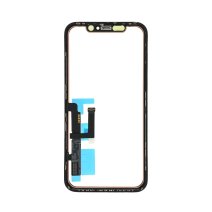 Сенсорне скло для Apple iPhone 11 з рамкою без мікросхеми (Black) (Original PRC)