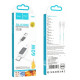 Кабель Hoco X108 Type-C – Type-C (1 м · 60W · 3A) (White)