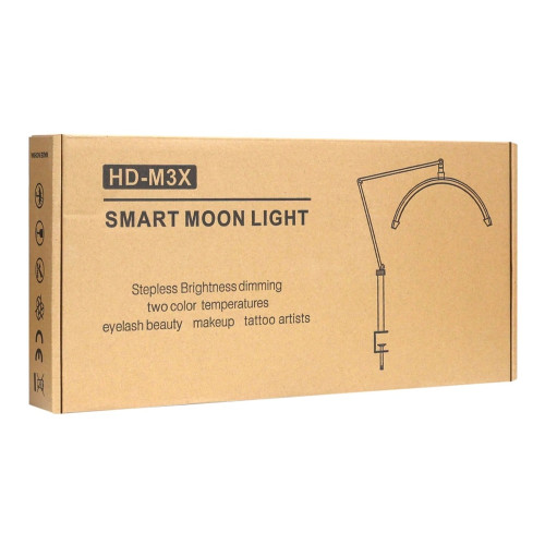 Лампа-півмісяць Moon M3X на стійці (Black)