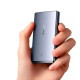 Мережевий зарядний пристрій Baseus GaN5 Pro Ultra-Slim USB-A+USB-C (65W · 3A) з кабелем Type-C – Type-C 100W (CCGP150113) (Gray)