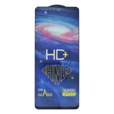 Защитное стекло в тех упаковке для Tecno Camon 19 (Full Glue) (0.3 мм, 2.5D) (Black)