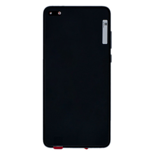 Дисплей для Huawei P40 з тачскріном в рамці (Black) (Original)