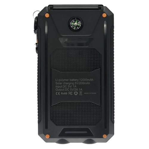 Повербанк L MAG SmartCamp Solar (12000mAh)