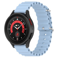 Ремешок универсальный 20 мм Ocean Band для Amazfit, Samsung, Huawei (Lilac Blue)