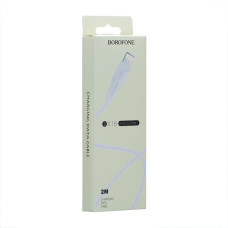 Кабель Borofone BX18 USB-A – Lightning (1 м · 12W · 2.4A) (White)