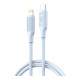 Кабель XO Q265A Type-C – Lightning (30шт) (1 м · 27W · 3A) (Rainbow)