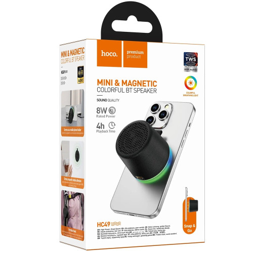 Bluetooth колонка Hoco HC49 Shine (Black)