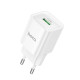 Сетевое зарядное устройство Hoco C145A USB-A (18W · 3A) (White)