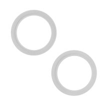 Кільце рамки скла камери для Apple iPhone 13 mini (White)