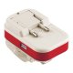Мережевий зарядний пристрій універсальний (Жабка) USB (Red)