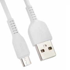 Кабель Hoco X13 USB-A – Micro-USB (1 м · 12W · 2.4A) (White)