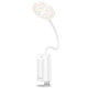 Настольная лампа на прищепке Hoco HX10 с аккумулятором 1200 mAh (White)