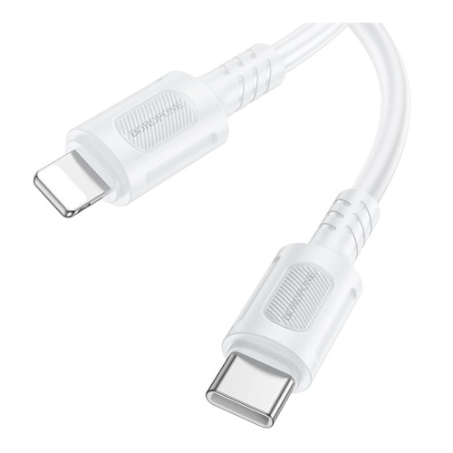 Кабель Borofone BX111 Type-C – Lightning (1 м · 27W · 3A) (White)