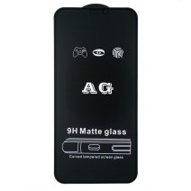 Защитное стекло Matte для Apple iPhone 11 Pro (Full Glue) (0.3 мм, 2.5D) (Black)