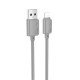 Кабель Hoco X113 Beneficio USB-A – Lightning (1 м · 12W · 2.4A) (Gray)