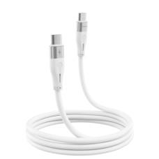 Кабель Proove Soft Silicone Type-C – Type-C (1 м · 60W · 3A) (White)