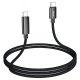 Кабель Hoco U125 Benefit with display Type-C – Type-C (1.2 м · 100W · 5A) (Black)