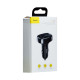 FM-модулятор Baseus S-09A T-typed 2xUSB-A (12W · 2.4A) (Black)