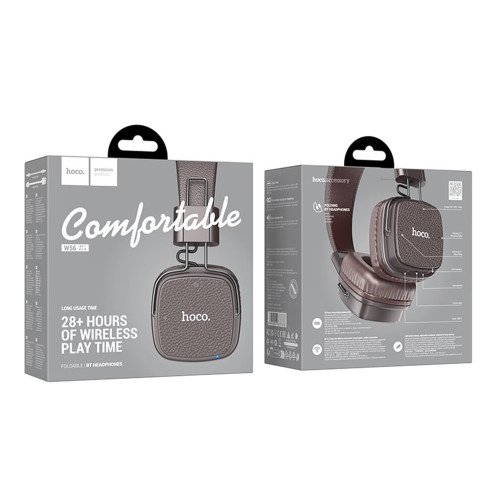 Навушники Bluetooth Hoco W56 (Brown)