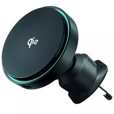 Автотримач Proove Light Circle Qi2 15W black