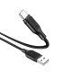 Кабель Borofone BX42 Silicone USB-A – Type-C (1 м · 15W · 3A) (Black)