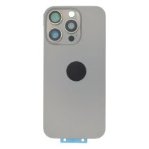 Задняя крышка для Apple iPhone 16 Pro (Gray) (Original PRC) со стеклом камеры