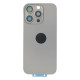 Задня кришка для Apple iPhone 16 Pro (Gray) (Original PRC) зі склом камери
