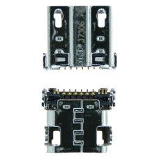 Разъем зарядки для Samsung M919 Galaxy S4 11 pin (4 креплений) (контакты снизу) (Micro USB) без шлейфа (Original)