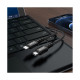 Кабель Acefast C1-01 Type-C – Lightning (1.2 м · 30W · 3A) (Black)