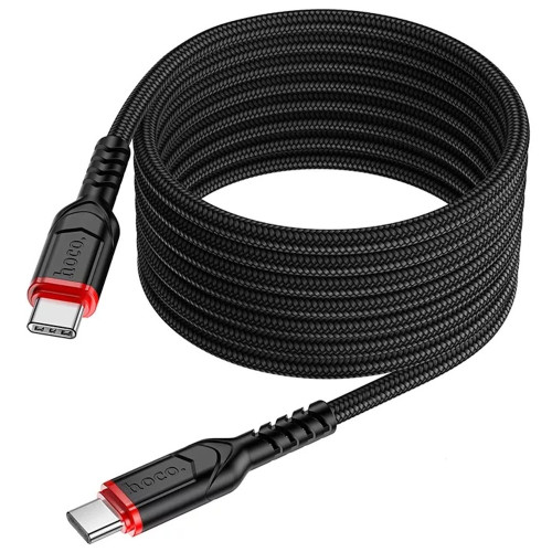 Кабель Hoco X59 Type-C – Type-C (3 м · 60W · 3A) (Black)