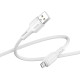 Кабель Ridea RC-CO10 CommonPro USB-A – Micro-USB (1 м · 12W · 2.4A) (White)