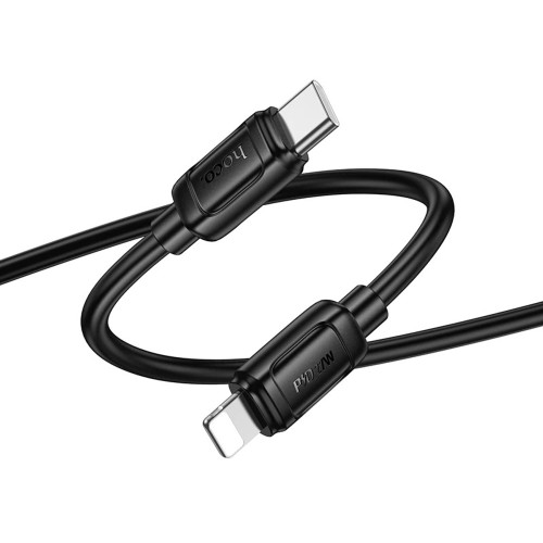 Кабель Hoco X115 Surpass Type-C – Lightning (1 м · 27W · 3A) (Black)