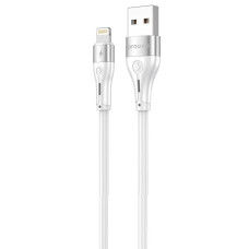 Кабель Proove Soft Silicone USB-A – Lightning (2 м · 12W · 2.4A) (White)