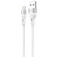 Кабель Proove Soft Silicone USB-A – Lightning (2 м · 12W · 2.4A) (White)