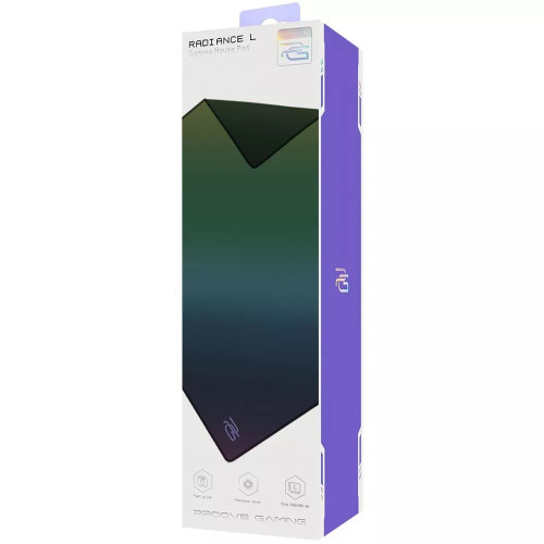 Коврик для мыши Proove Gaming Radiance L (450×400 мм) (Black)