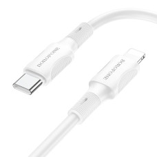 Кабель Borofone BX80 Type-C – Lightning (1 м · 20W · 3A) (White)