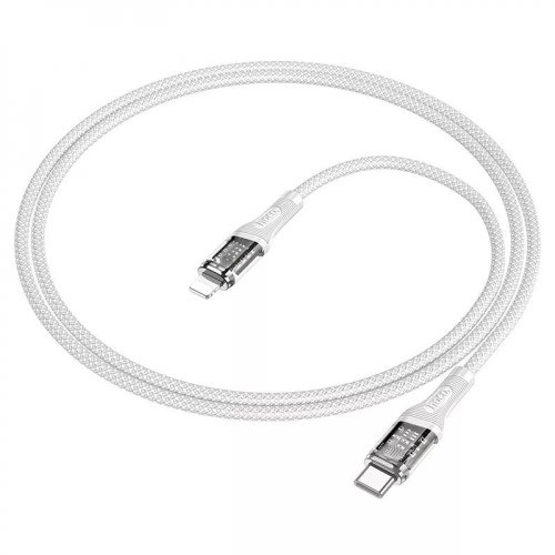 Кабель Hoco U111 Type-C – Lightning (1.2 м · 20W · 3A) (Gray)