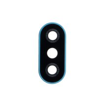 Стекло камеры для Xiaomi Mi A2 Lite в рамке (Blue) (Original)