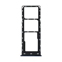 Держатель SIM-карты и карты памяти для Tecno Spark 10C (версия на 2×SIM) (Blue)