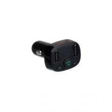 FM-модулятор Baseus S-09A T-typed 2xUSB-A (12W · 2.4A) (Black)