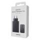 Сетевое зарядное устройство Samsung EP-T6530 USB-A+2xUSB-C (65W · 5A) (OEM) (Black)