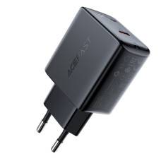 Мережевий зарядний пристрій Acefast A1 USB-C (20W · 3A) (Black)