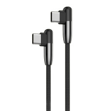 Кабель Budi DC199TT Type-C – Type-C (1.5 м · 65W · 5A) (Black)