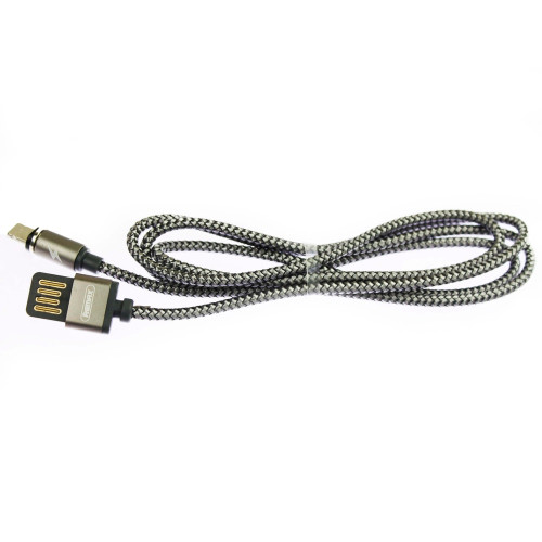 Кабель Remax RC-095i Magnetic USB-A – Lightning (1 м) (Gray)